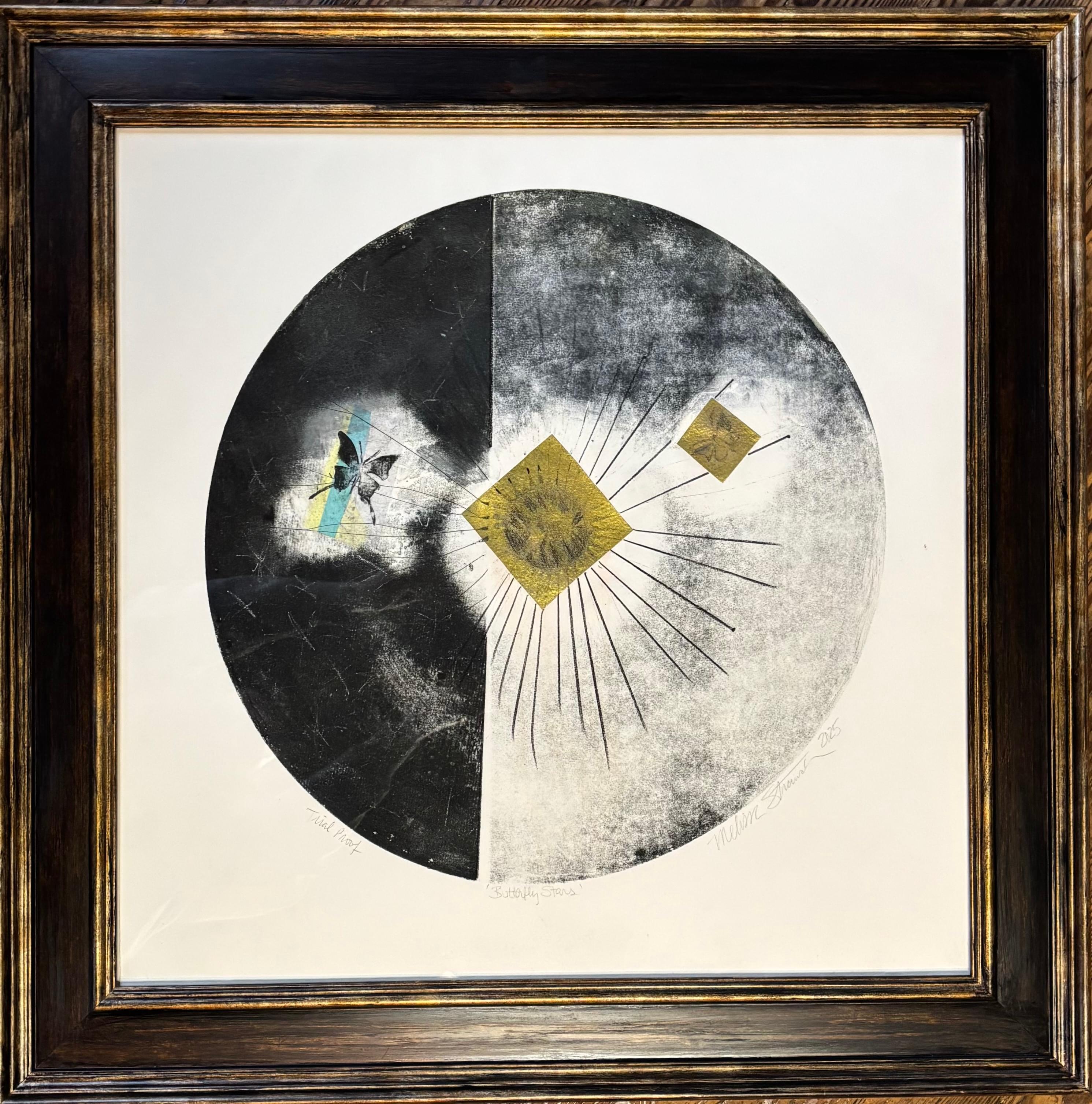 Melissa Strawser, Intaglio Printmaking Artist, Rembrandt Pelican Press I call Gray Press